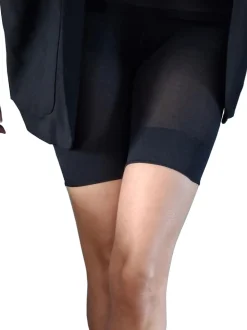 Pretty Polly Cooling 100 Denier Black Shorts 2 Pack
