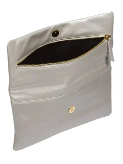 Pure Luxuries London Amelia Nappa Leather Clutch Bag