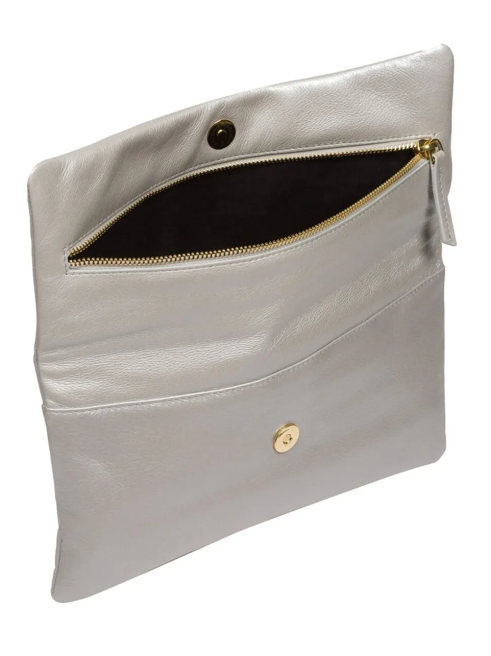 Pure Luxuries London Amelia Nappa Leather Clutch Bag