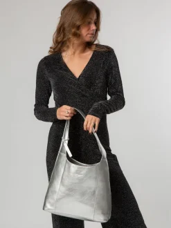 Pure Luxuries London Nina Leather Shoulder Bag