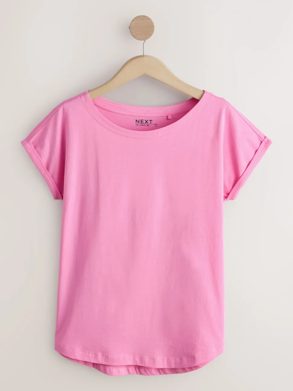 Purple/Blue/Butter Yellow/Pink/White Cap Sleeve T-Shirts 5 Pack