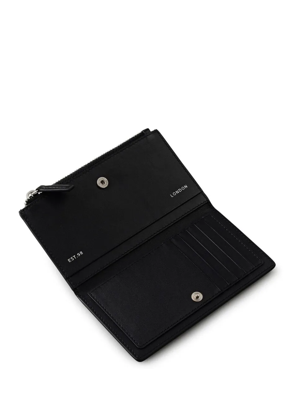 Radley Black Coin Street Stud Medium Purse