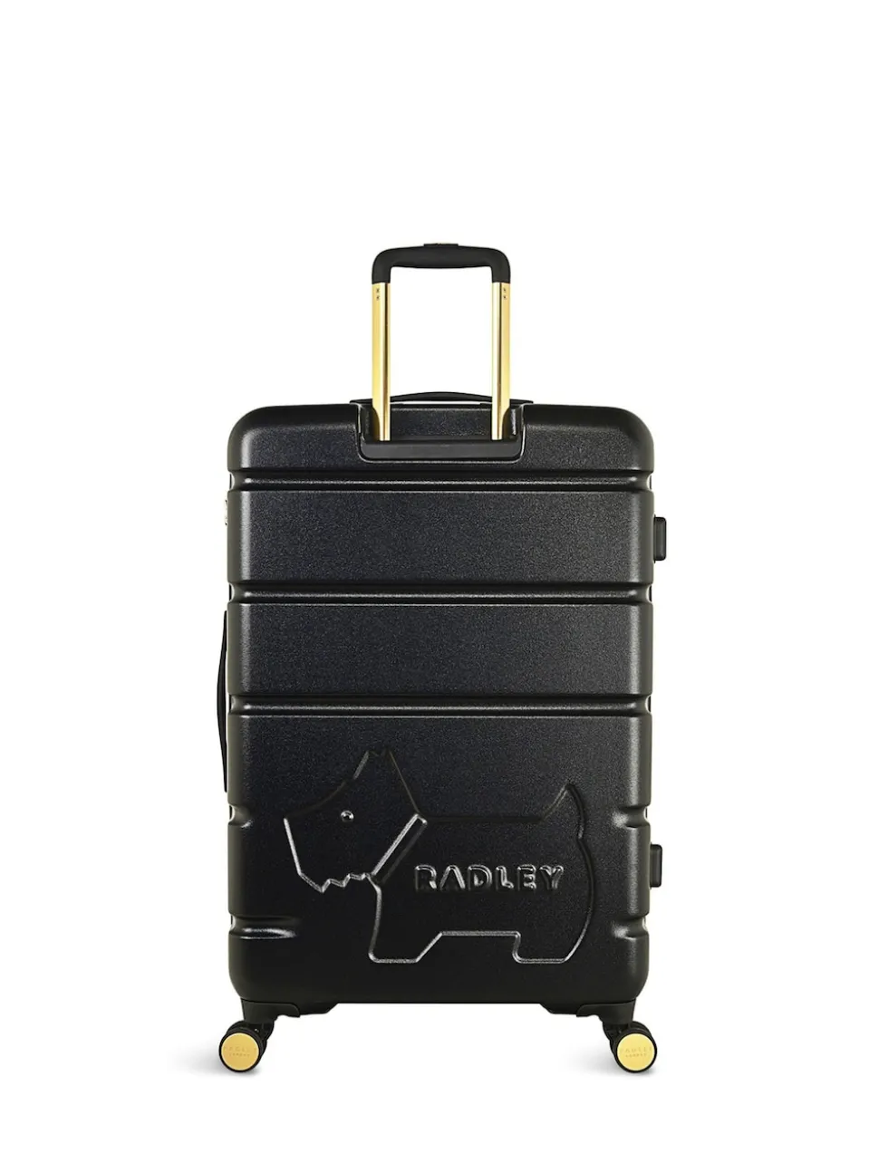 Radley Black Lexington Large 4 Wheel Suitcase