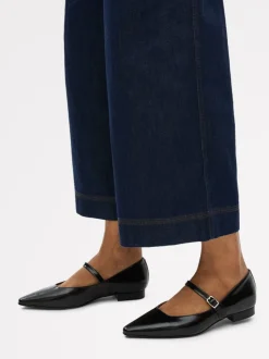 Radley Black Patent Avenue Mary Jane Flats