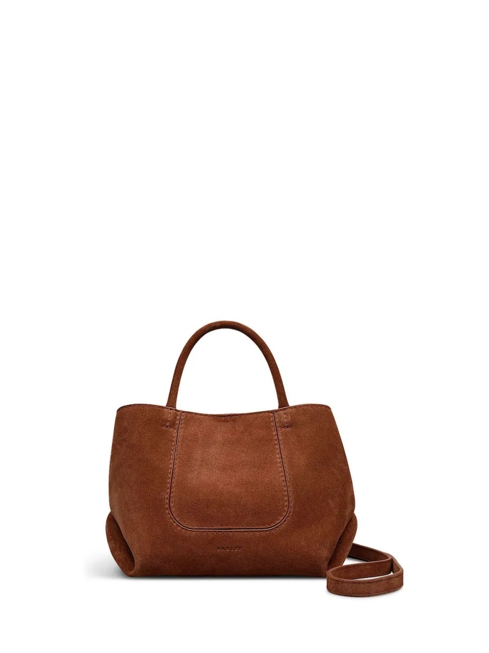 Radley Brown Suede The Compton Small Grab Bag