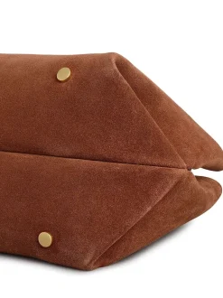 Radley Brown Suede The Compton Small Grab Bag