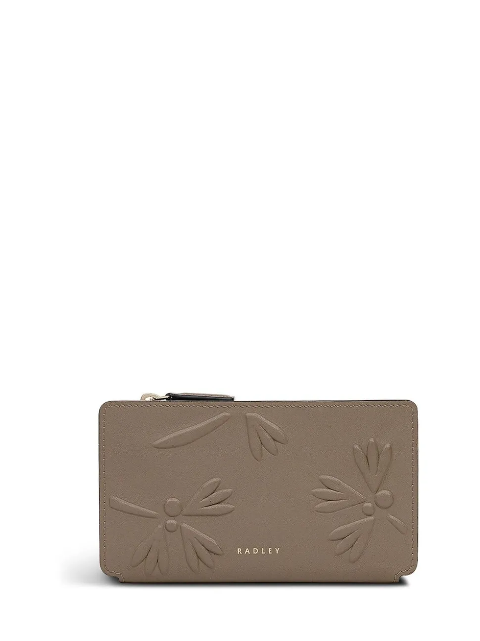 Radley Light Brown Coin Street Debossed Medium Purse
