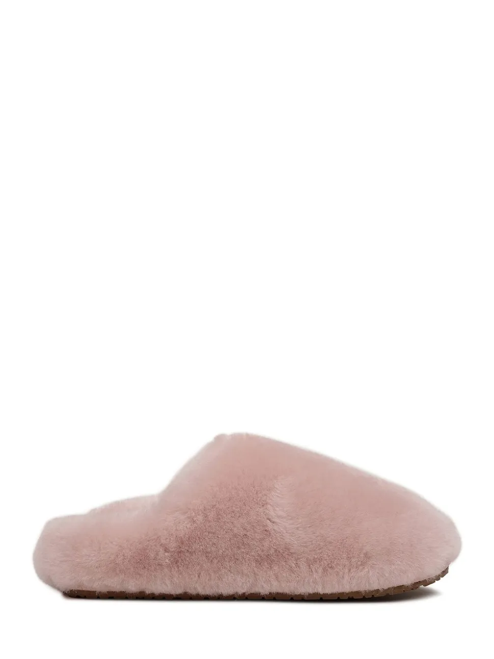 Radley Pink Cloud Street Shearling Fluff Mule Slippers