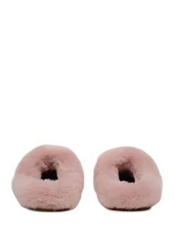 Radley Pink Cloud Street Shearling Fluff Mule Slippers