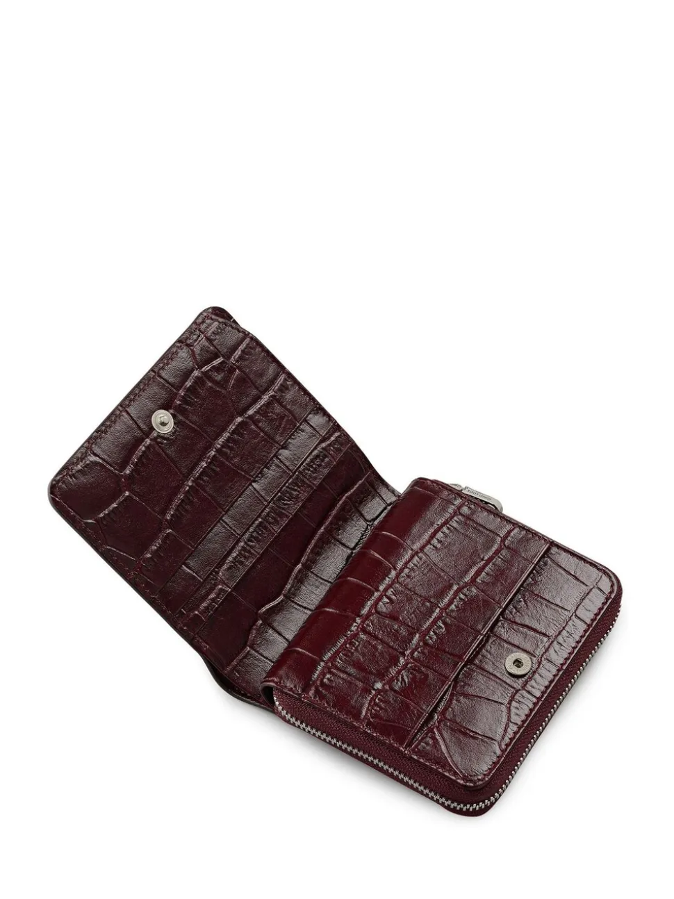 Radley Red Dukes Place Faux Croc Medium Purse