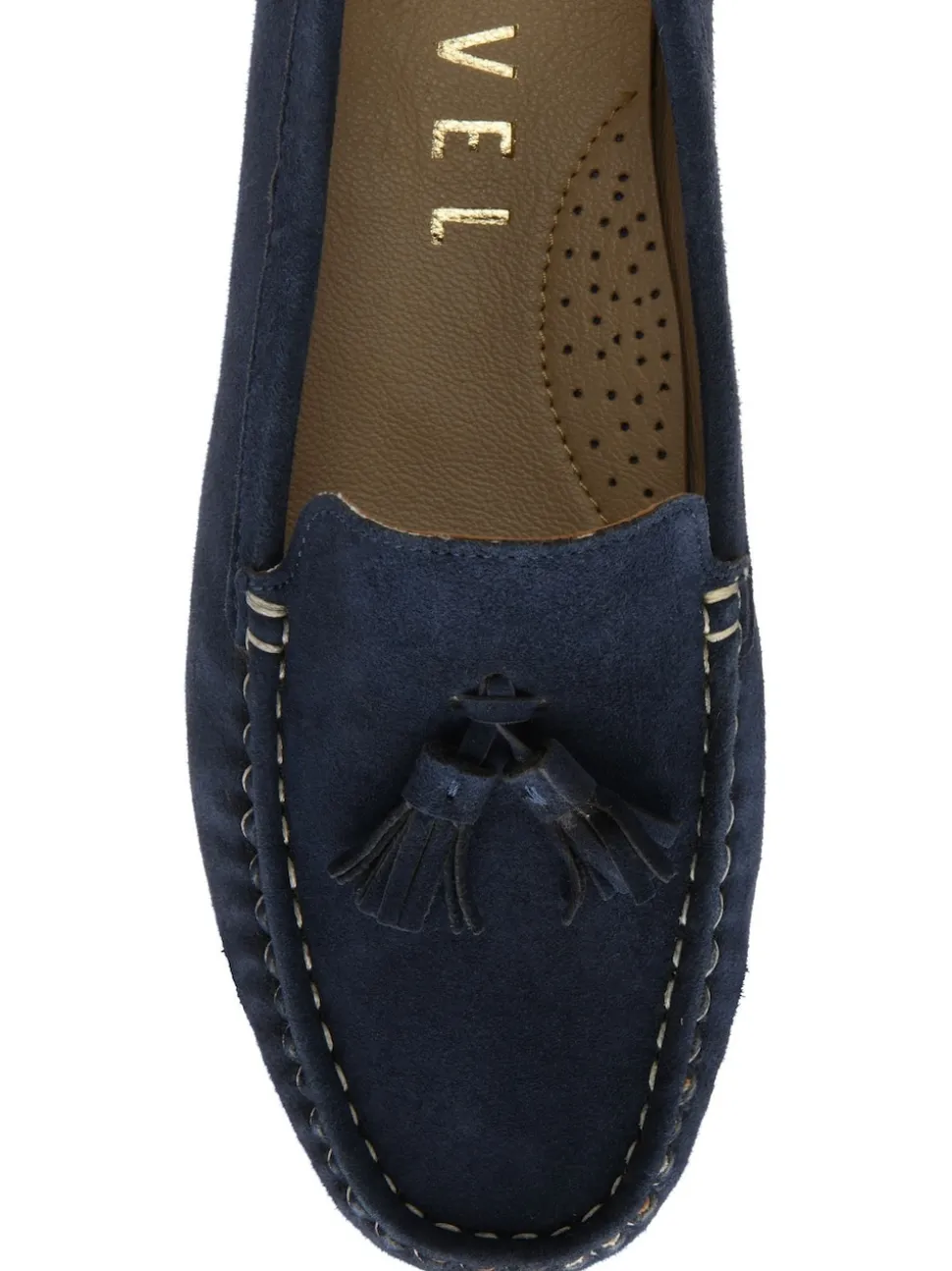Ravel Blue Leather Loafers