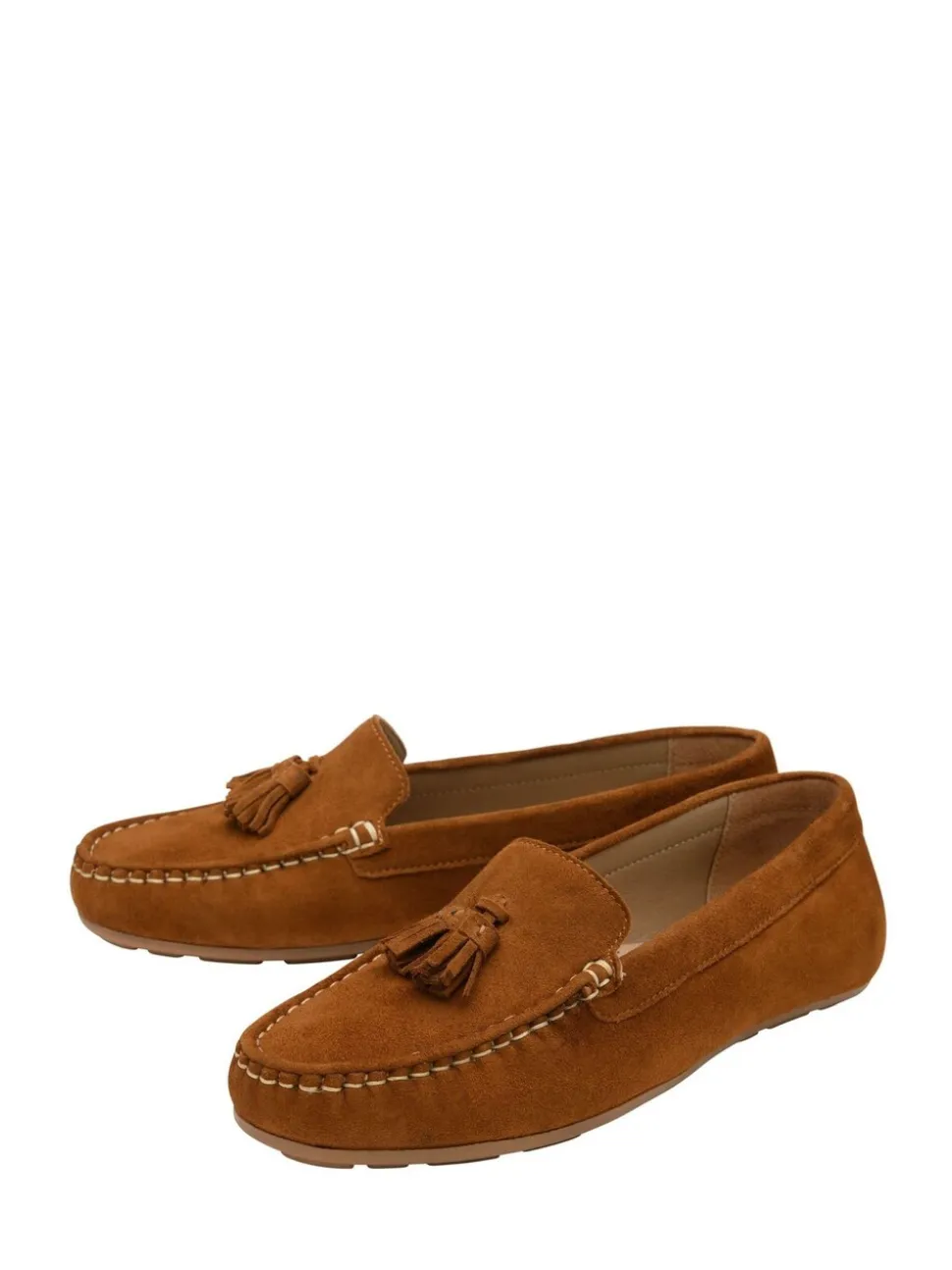 Ravel Brown Leather Loafers