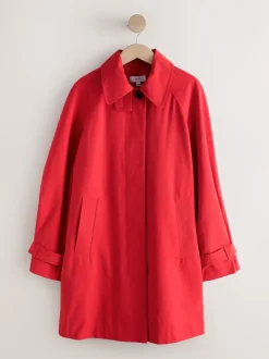 Red Dolly Trench Coat