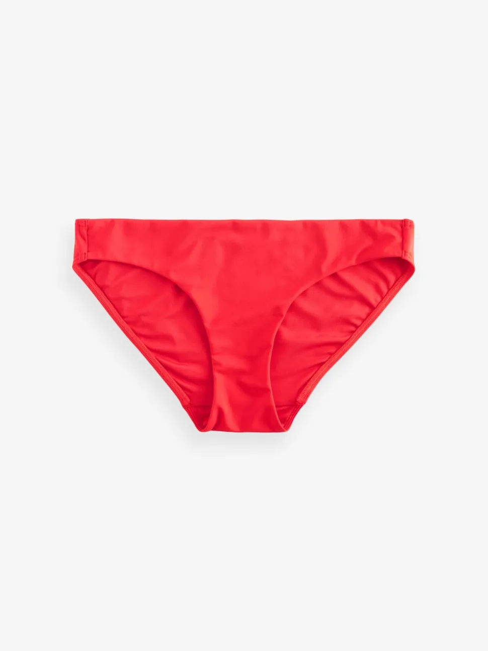 Red High Leg Bikini Bottoms