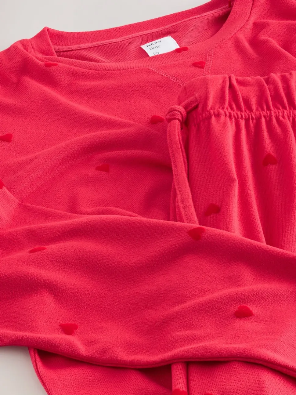 Red Star Heart Soft Long Sleeve Pyjamas