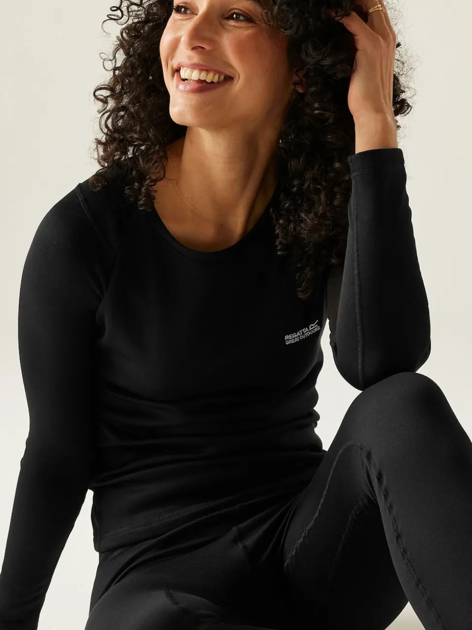 Regatta Black Thermal Baselayer Set