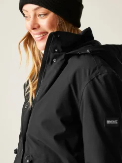 Regatta Black Yannta Isotex Waterproof Breathable Coat