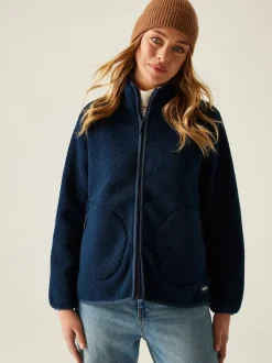 Regatta Blue Frankie Borg Full Zip Fleece