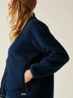 Regatta Blue Frankie Borg Full Zip Fleece