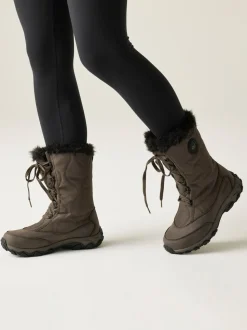Regatta Brown Kirkwood Water Resistant TecFoam Boots