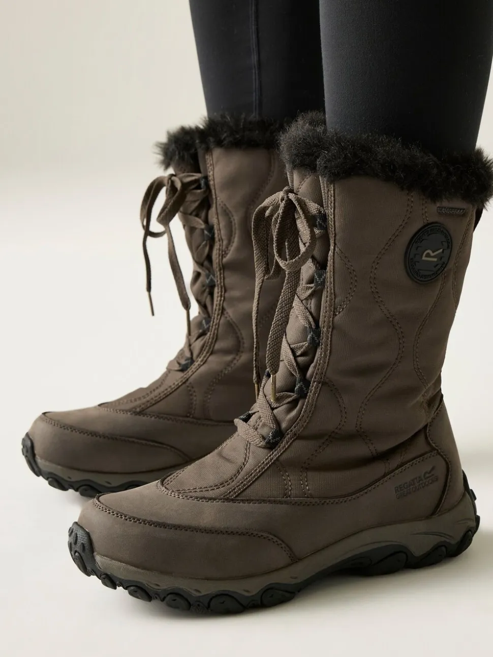 Regatta Brown Kirkwood Water Resistant TecFoam Boots