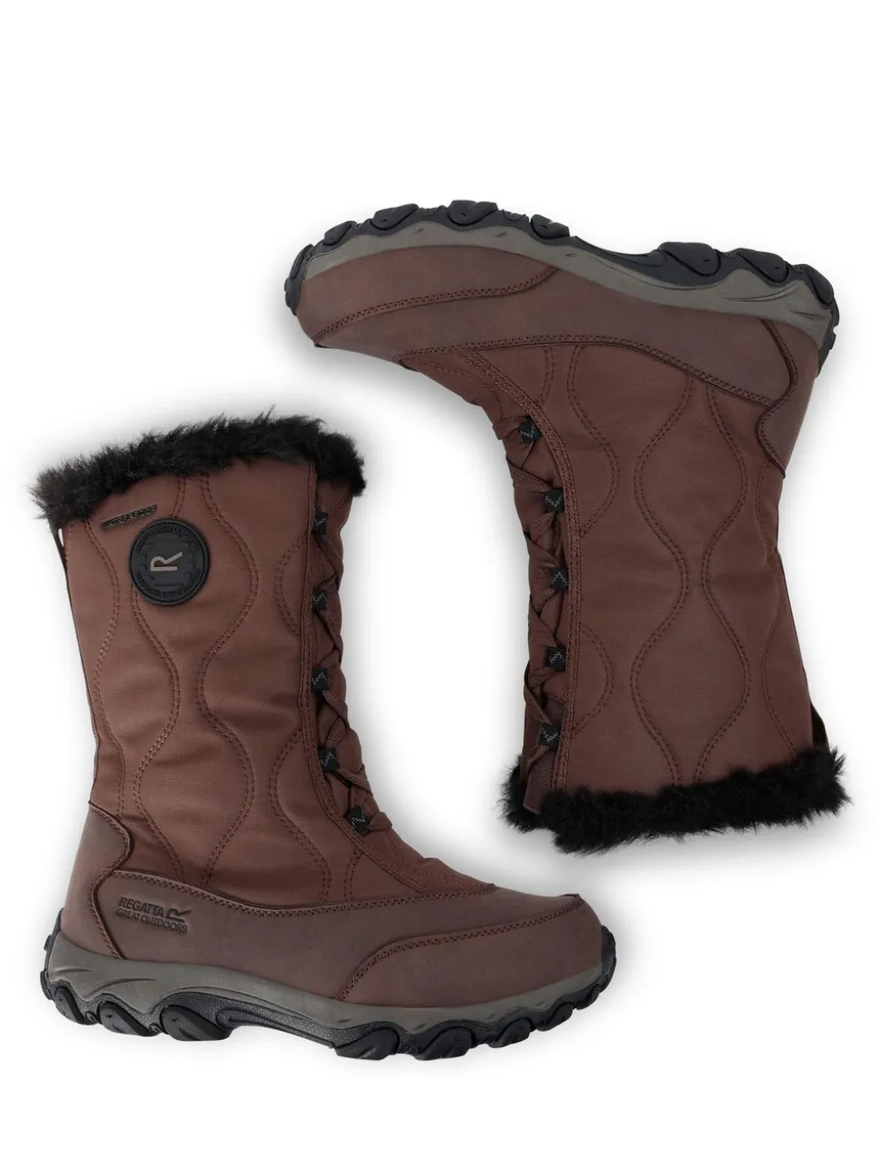 Regatta Brown Kirkwood Water Resistant TecFoam Boots
