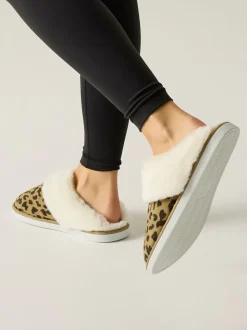 Regatta Brown Tulsy Boxed Cosy Lined Slippers