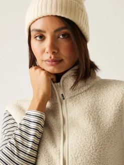 Regatta Cream Frankie Borg Bodywarmer Fleece