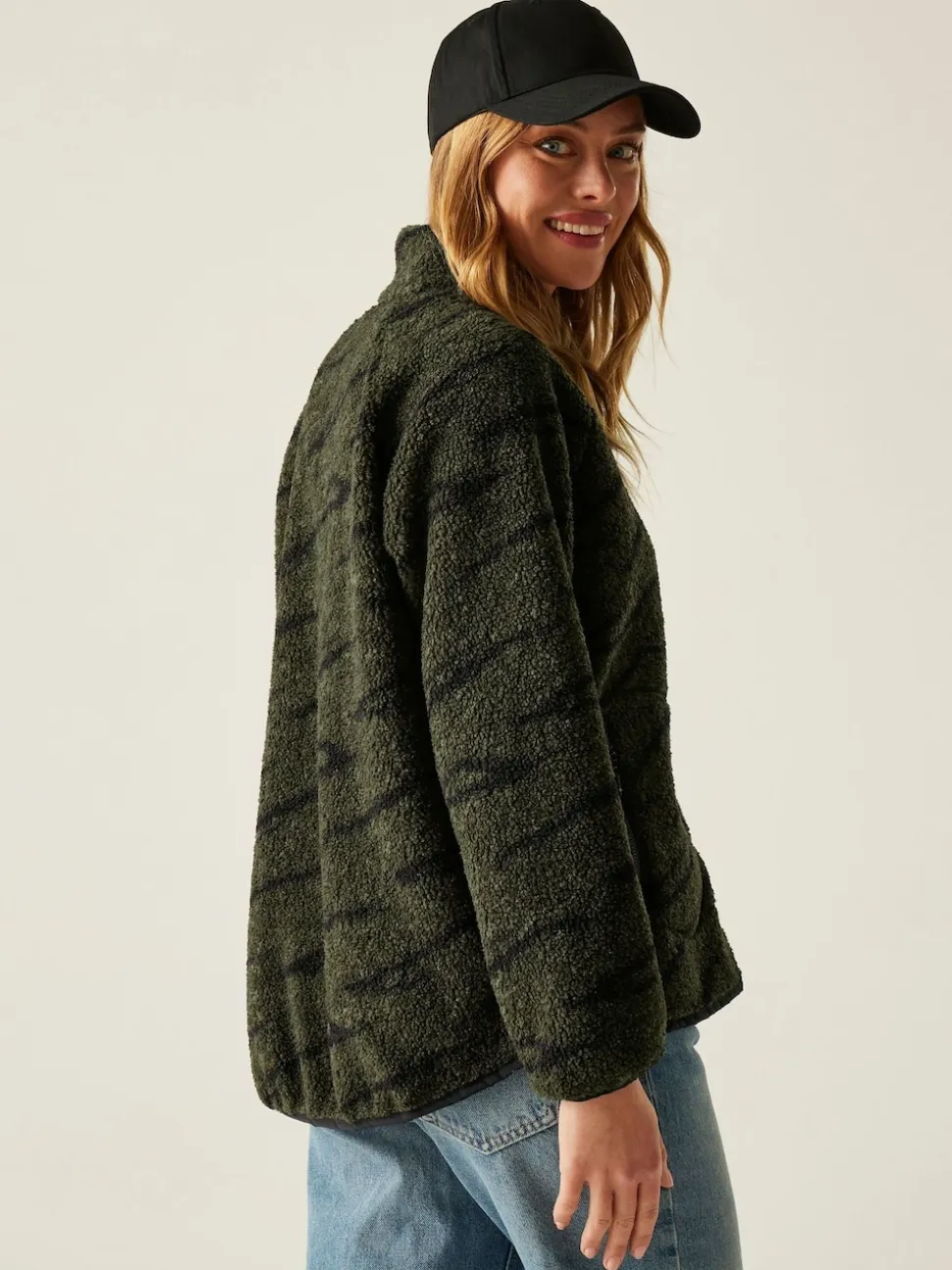 Regatta Green Frankie Borg Full Zip Fleece
