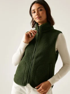 Regatta Green Frankie Borg Bodywarmer Fleece