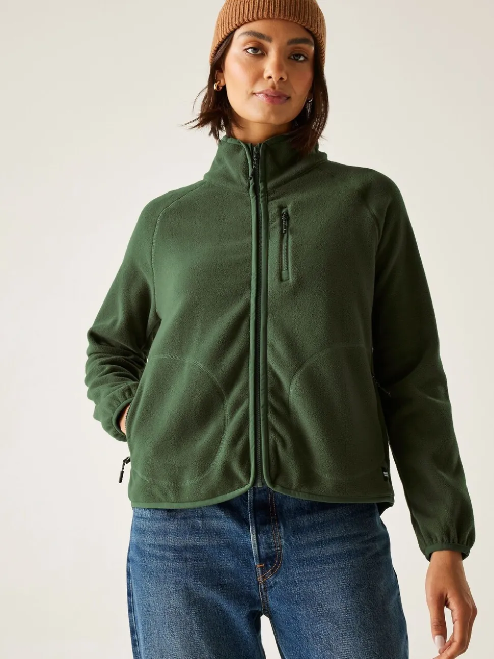 Regatta Green Frankie Full Zip Fleece