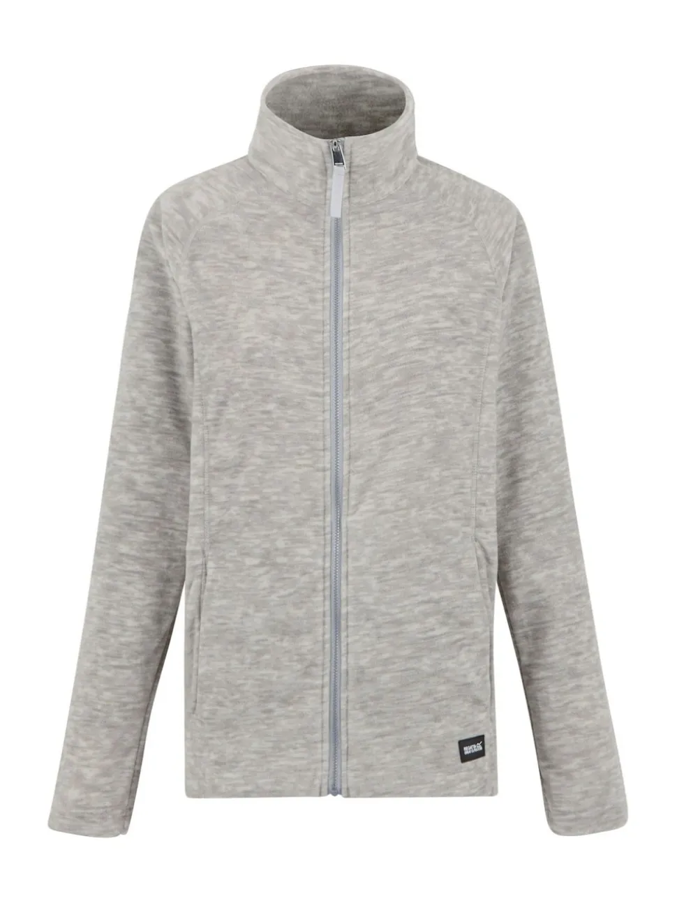 Regatta Grey Mayse Full Zip Marl Fabric Fleece