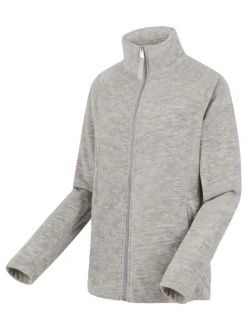 Regatta Grey Mayse Full Zip Marl Fabric Fleece