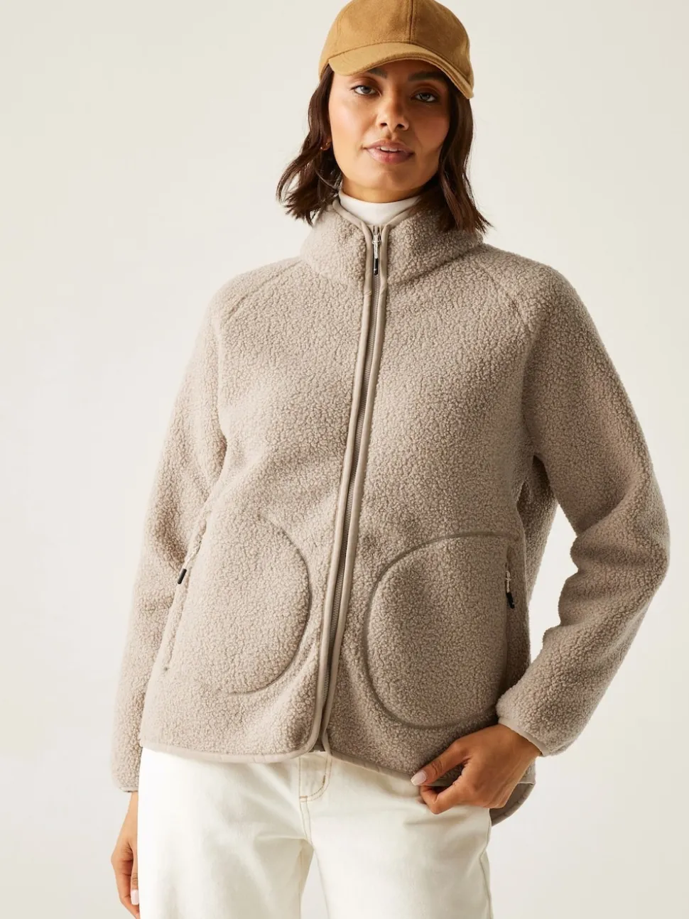 Regatta Natural Frankie Borg Full Zip Fleece