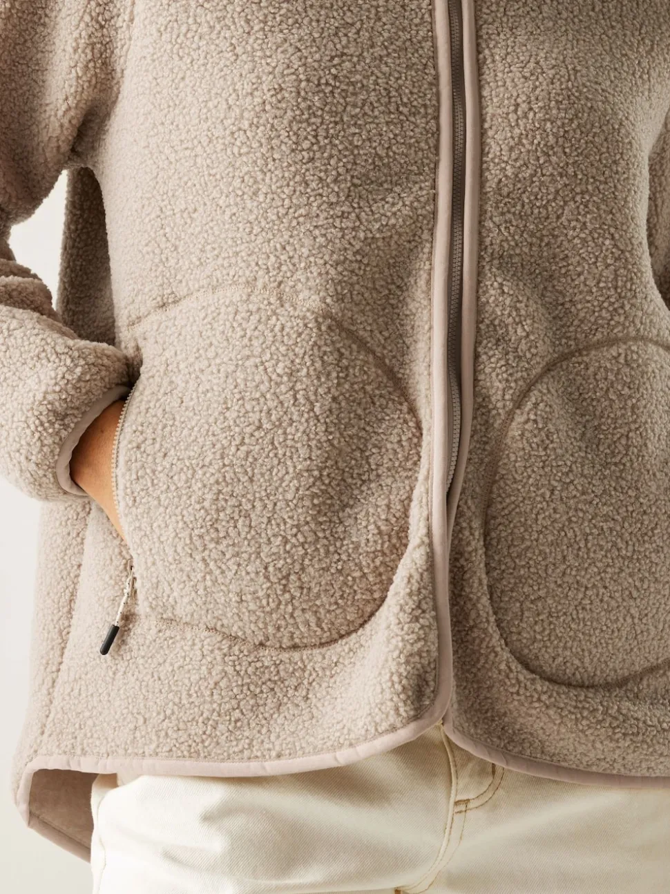 Regatta Natural Frankie Borg Full Zip Fleece