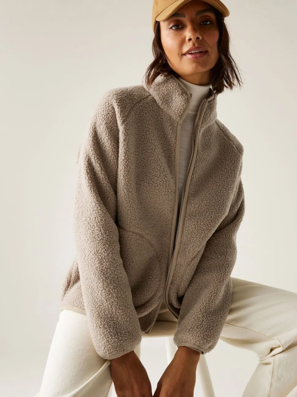 Regatta Natural Frankie Borg Full Zip Fleece