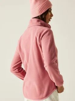 Regatta Pink Womens Frankie Half Zip Fleece