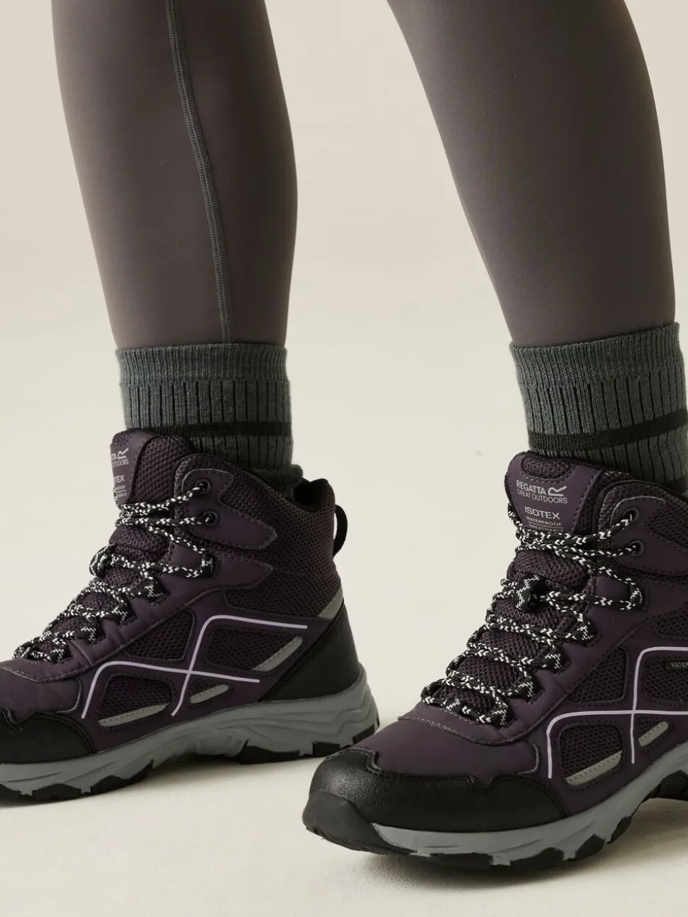 Regatta Purple Womens Vendeavour Walking Boots