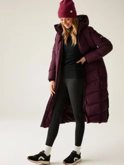 Regatta Red Eloria Heavyweight Water Repellent Stretch Coat