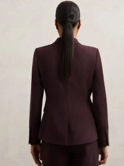 Reiss Berry Gabi Double-Breasted Suit Blazer
