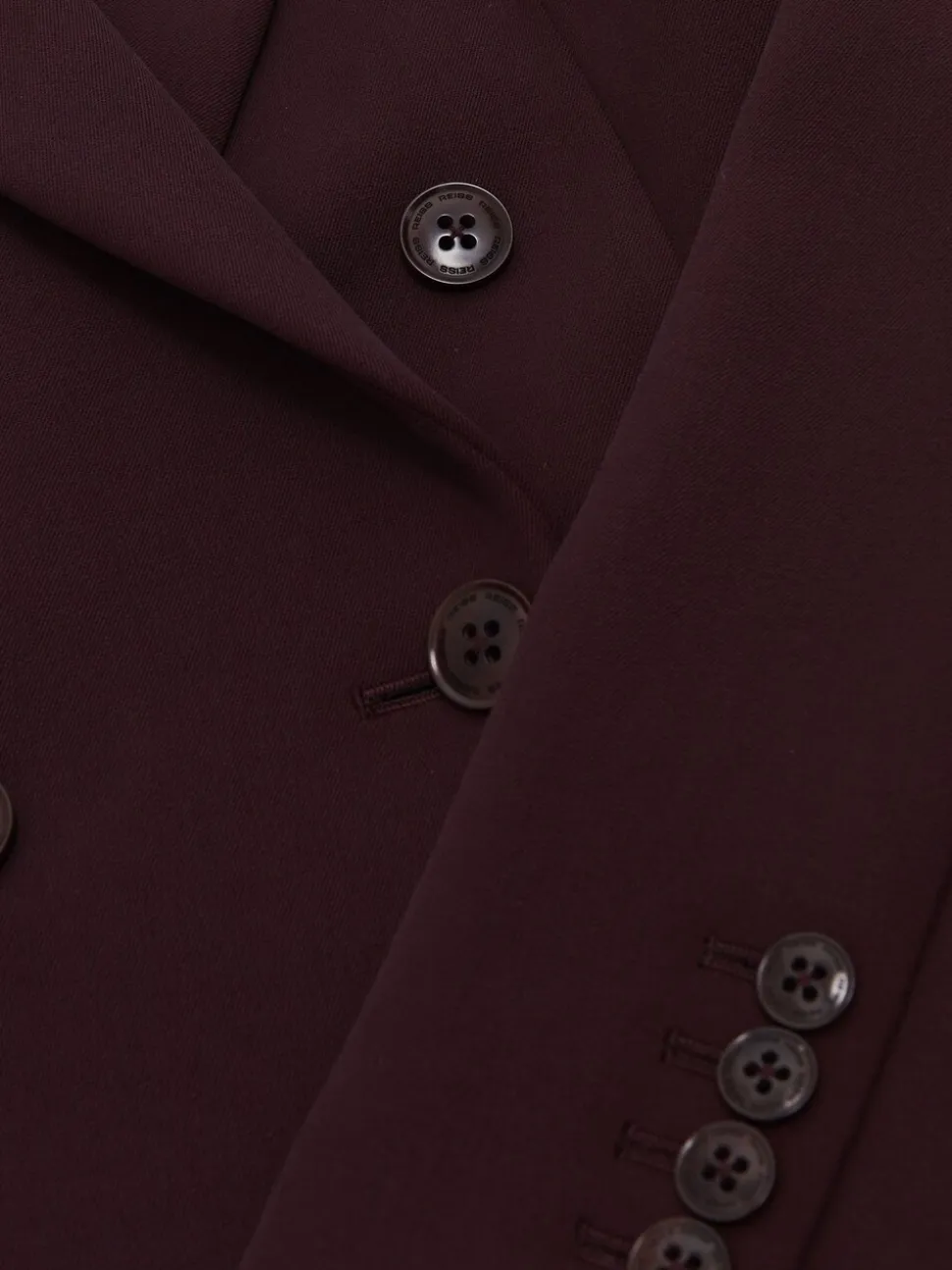 Reiss Berry Gabi Double-Breasted Suit Blazer