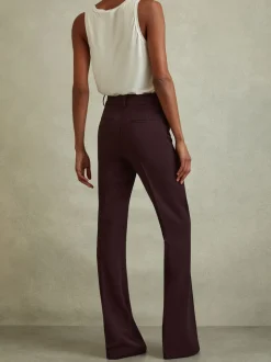 Reiss Berry Gabi Flared Suit Trousers
