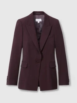 Reiss Berry Gabi Petite Tailored Single Breasted Suit Blazer