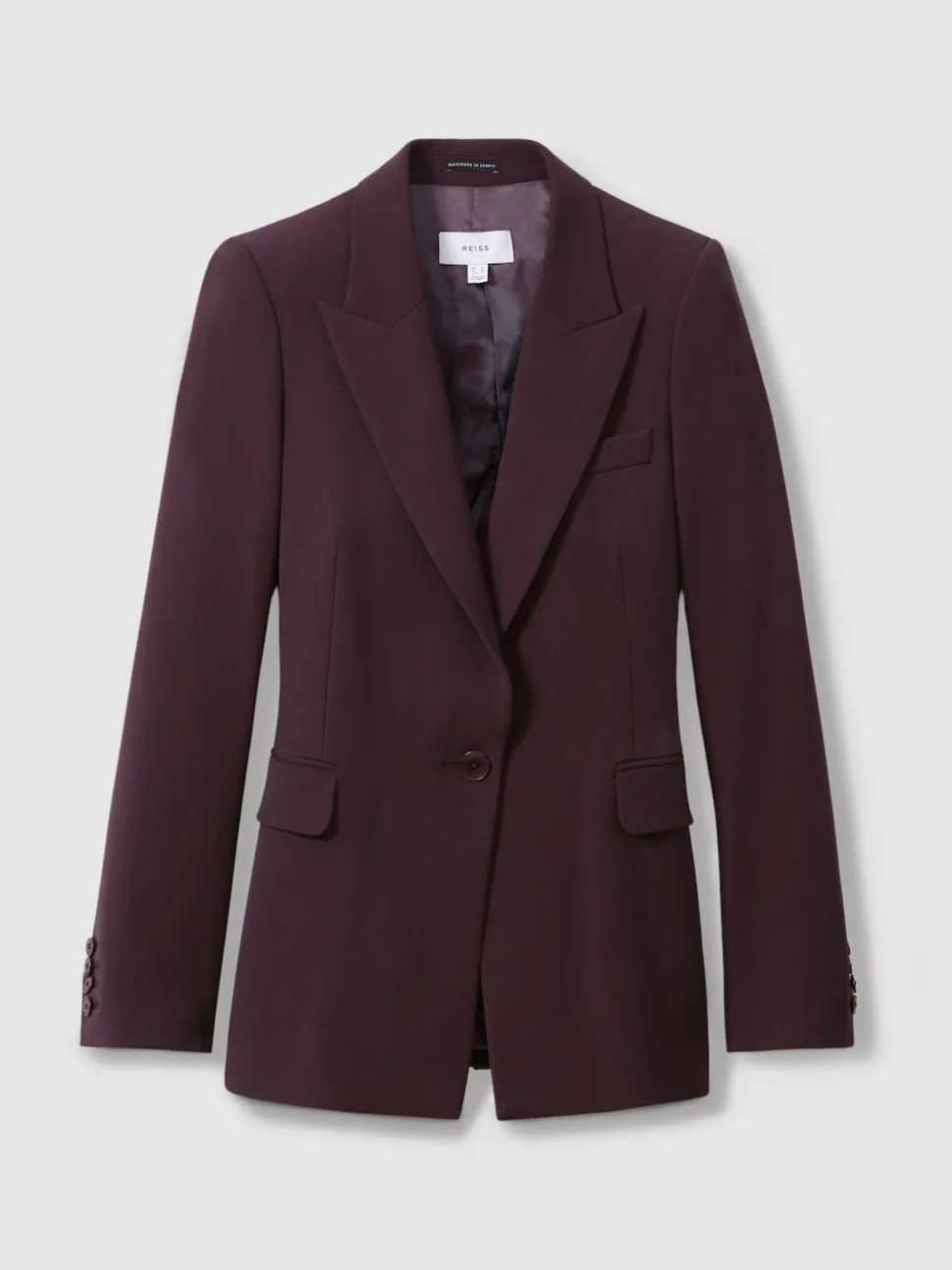 Reiss Berry Gabi Petite Tailored Single Breasted Suit Blazer