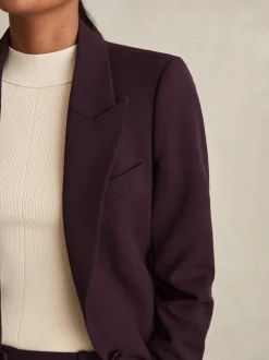 Reiss Berry Gabi Petite Tailored Single Breasted Suit Blazer