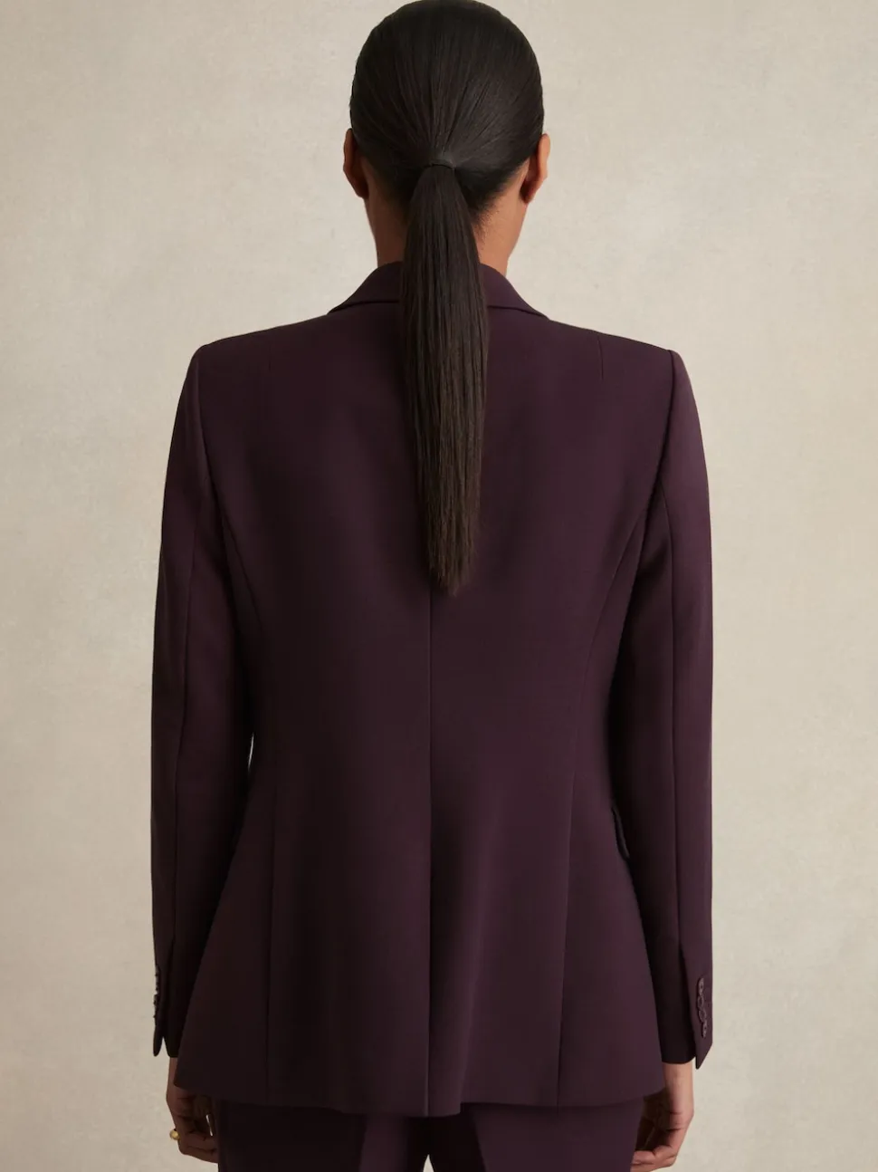 Reiss Berry Gabi Petite Tailored Single Breasted Suit Blazer