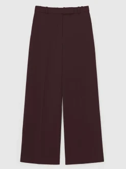 Reiss Berry Gabi Petite Wide-Leg Suit Trousers