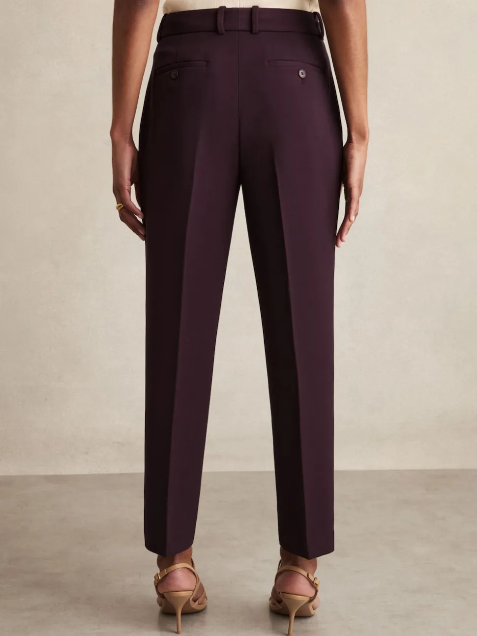 Reiss Berry Gabi Slim-Fit Suit Trousers