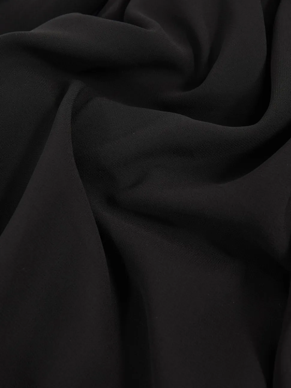 Reiss Black Farley Wide-Leg Cape Jumpsuit