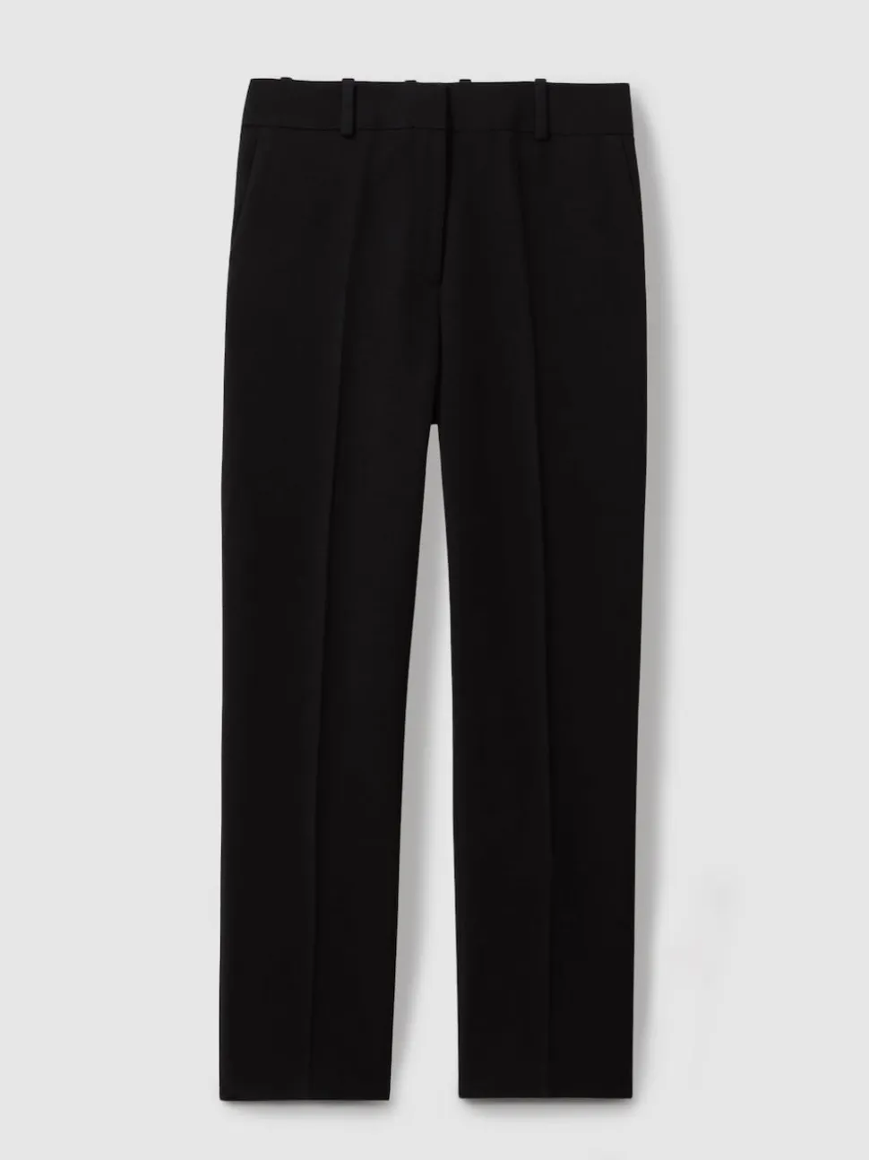 Reiss Black Gabi Slim-Fit Suit Trousers